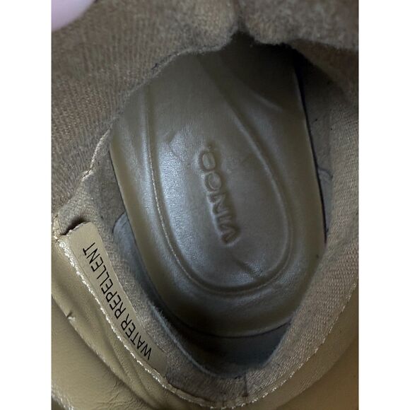 Vince Elvio Leather Lug Ankle Boot Men’s Size 10.5M Camel Water Repellent - Picture 5 of 10